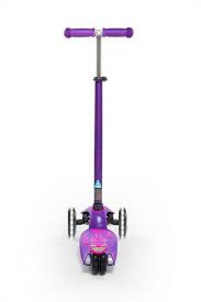 Hulajnoga dziecięca Maxi MICRO Deluxe świecące koła LED fioletowa