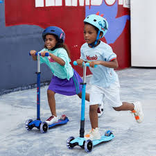 Hulajnoga dziecięca Maxi MICRO Deluxe świecące koła LED fioletowa