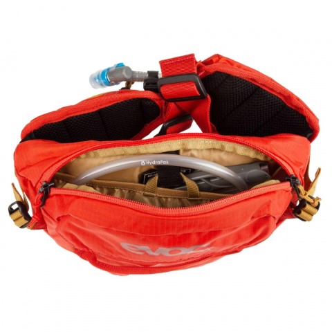EVOC NERKA ROWEROWA HIP PACK 3L ORANGE +BUKŁAK 1,5L