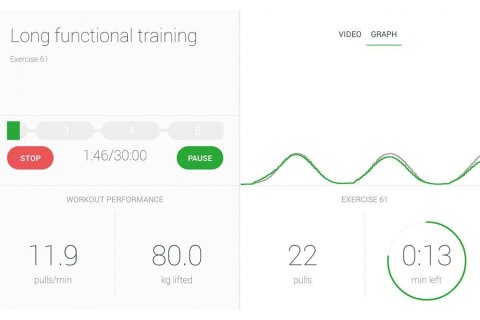 Elektroniczny system treningowy do atlasu NOHrD SlimBeam