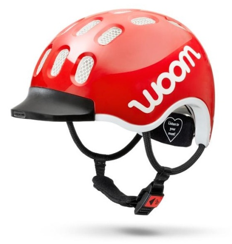 KASK ROWEROWY DZIECIĘCY WOOM KIDS 2 RED XS 46-50CM
