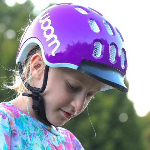 KASK ROWEROWY DZIECIĘCY WOOM KIDS 2 PURPL XS 46-50