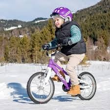 KASK ROWEROWY DZIECIĘCY WOOM KIDS 2 PURPL XS 46-50