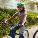 KASK ROWEROWY DZIECIĘCY WOOM KIDS 2 PURPL XS 46-50