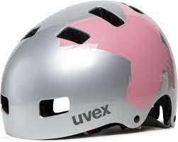 Kask rowerowy dziecięcy Uvex Kid 3 SILVER M(55-58)