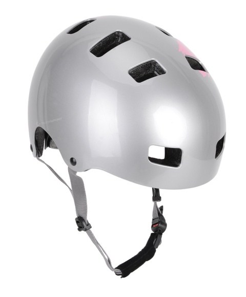 Kask rowerowy dziecięcy Uvex Kid 3 SILVER M(55-58)