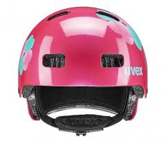 Kask rowerowy dziecięcy UVEX Kid 3 (różowy, M/51-55)
