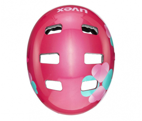 Kask rowerowy dziecięcy UVEX Kid 3 (różowy, M/51-55)