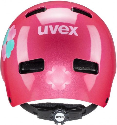 Kask rowerowy dziecięcy UVEX Kid 3 (różowy, M/51-55)