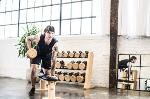 Hantle NOHRD DumbBell Oak Vintage