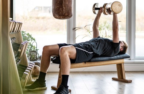 Ławka do wyciskania NOHRD Bench Press Oak Vintage