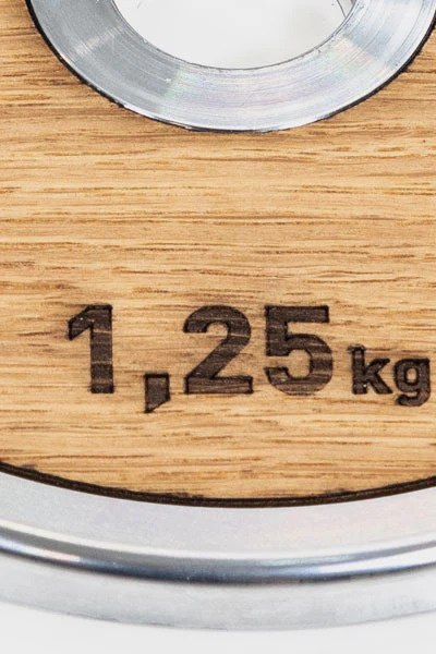 Obciążenie NOHRD WeightPlate 1,25kg Oxbridge Wiśnia