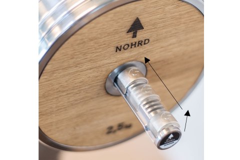 Obciążenie NOHRD WeightPlate 2,5kg Oxbridge Wiśnia