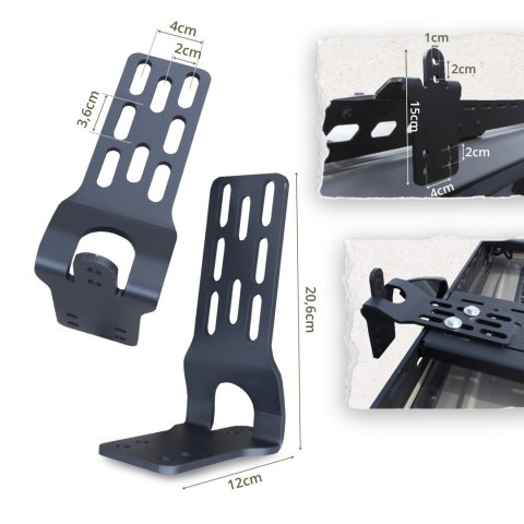 OFFLANDER MARKIZA SAMONOŚNA BATWING 270 L SAND PRAWA 2.5 M