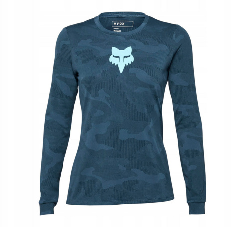 Koszulka FOX damska z długim rękawem - Ranger Tru Dri (dark vintage, rozmiar M)