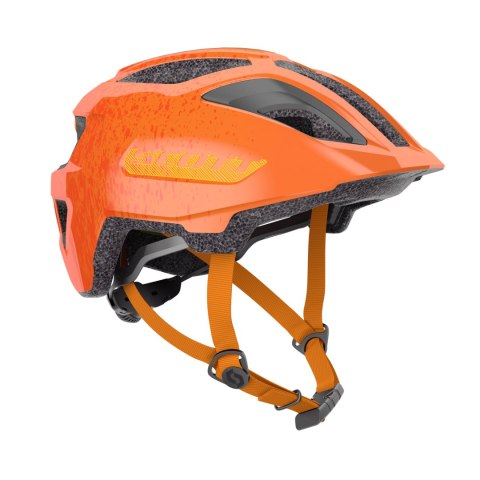 Kask rowerowy dziecięcy SCOTT Spunto Helmet (fire orange, M/50-56)