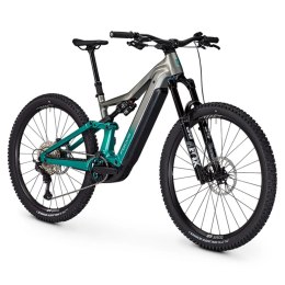 Rower elektryczny FOCUS Jam2 6.9 800Wh grey/green, rozmiar S/39