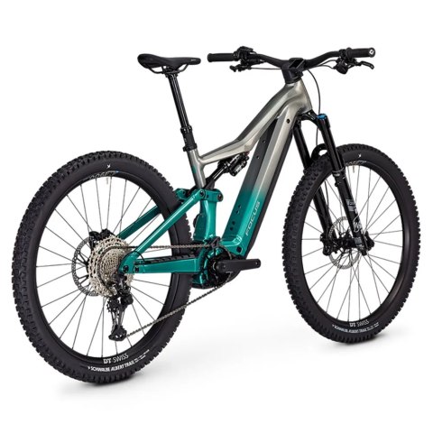 Rower elektryczny FOCUS Jam2 6.9 800Wh grey/green, rozmiar S/39