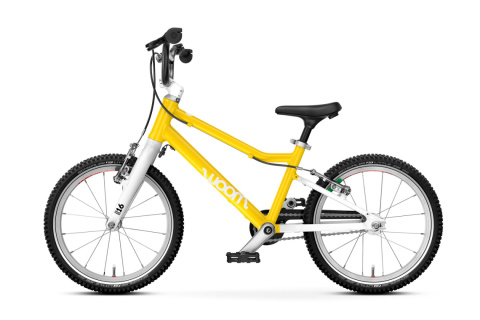 Rower dziecięcy woom GO 3 | żółty, rozmiar 16"