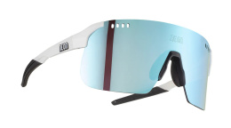 Okulary rowerowe NEON Sky Air białe, szyba niebieska