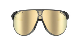 Okulary rowerowe NEON Titan czarne, szyba biała