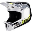 Kask rowerowy LEATT MTB Gravity 2.0 V24 Helmet (biało-czarny, XL/61-62)