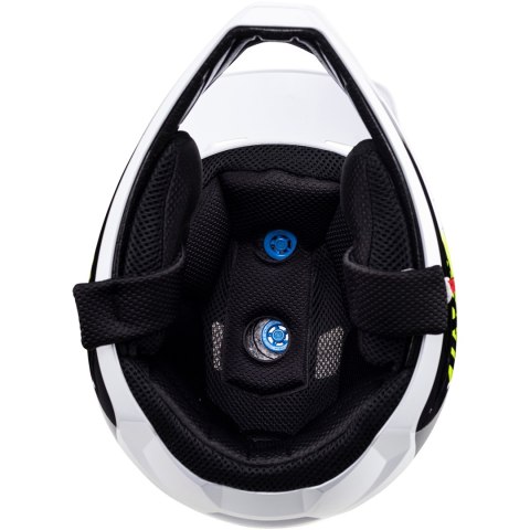 Kask rowerowy LEATT MTB Gravity 2.0 V24 Helmet (biało-czarny, XL/61-62)