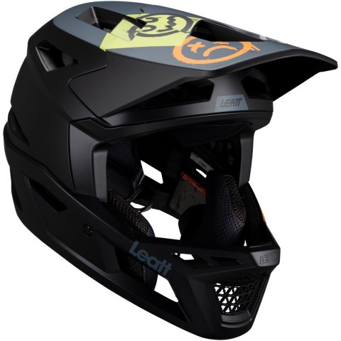 Kask rowerowy LEATT MTB Gravity 4.0 V25 Helmet (czarny, XL/61-62)