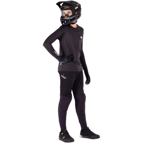 Komplet rowerowy (koszulka+spodnie) dziecięce LEATT Ride Kit MTB 1.0 Junior (czarny, M)