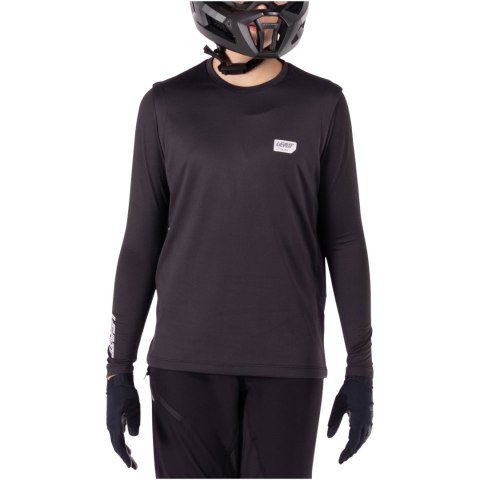 Komplet rowerowy (koszulka+spodnie) dziecięce LEATT Ride Kit MTB 1.0 Junior (czarny, M)