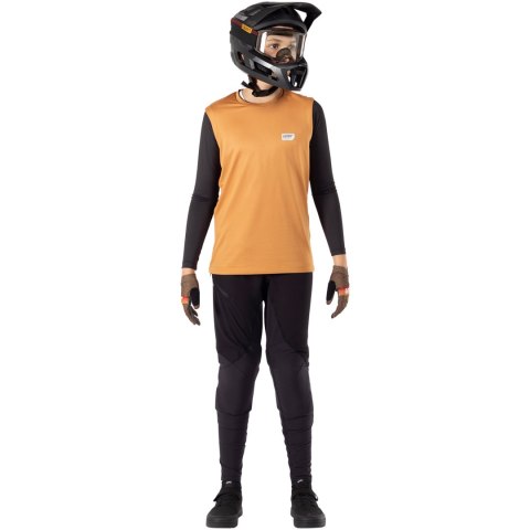 Komplet rowerowy (koszulka+spodnie) dziecięce LEATT Ride Kit MTB 1.0 Junior (pomarańczowy, M)