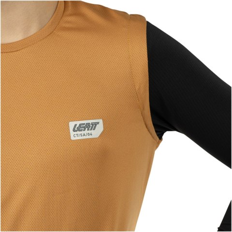 Komplet rowerowy (koszulka+spodnie) dziecięce LEATT Ride Kit MTB 1.0 Junior (pomarańczowy, M)