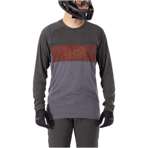 Koszulka rowerowa LEATT Jersey MTB Gravity 2.0 (czarny, M)