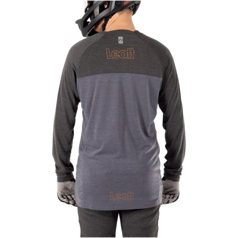 Koszulka rowerowa LEATT Jersey MTB Gravity 2.0 (czarny, M)