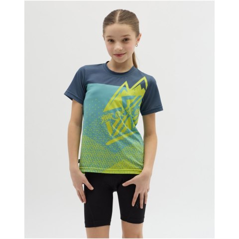 Koszulka rowerowa (z krótkim rękawem) dziecięca SILVINI Junior Jersey DENNI (122/128)