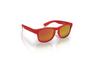 Okulary dziecięce NEON Green czerwone (red fluo)