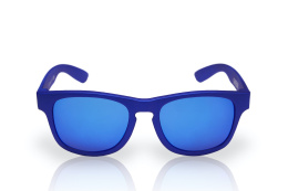 Okulary dziecięce NEON Green granatowe (blue royal)