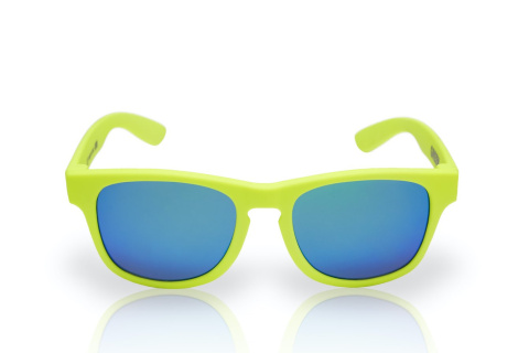 Okulary dziecięce NEON Green żółte (yellow fluo)