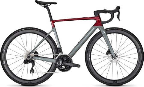 Rower szosowy FOCUS Izalco Max 8.9 aero red/grey, rozmiar S