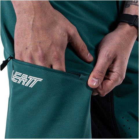 Spodenki rowerowe LEATT Shorts MTB Enduro 3.0 (turkusowy, L)