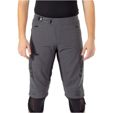 Spodenki rowerowe LEATT Shorts MTB Gravity 4.0 (szary, XL)