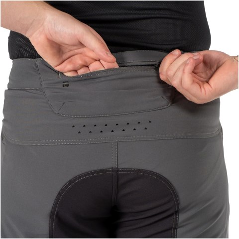 Spodenki rowerowe LEATT Shorts MTB Gravity 4.0 (szary, XL)