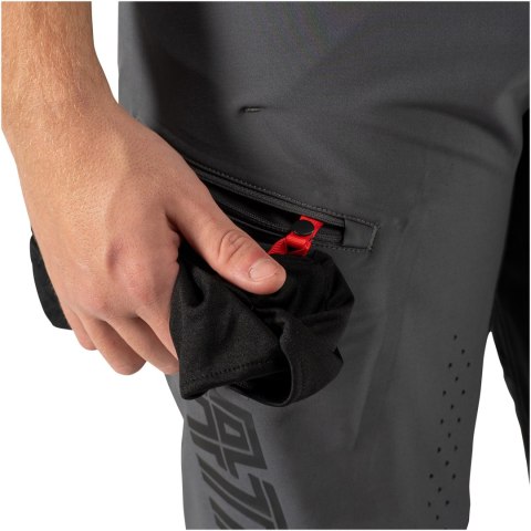 Spodenki rowerowe LEATT Shorts MTB Gravity 4.0 (szary, XL)