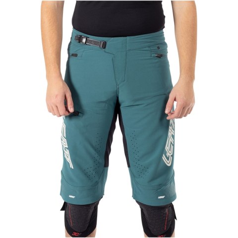 Spodenki rowerowe LEATT Shorts MTB Gravity 4.0 (turkusowy, M)