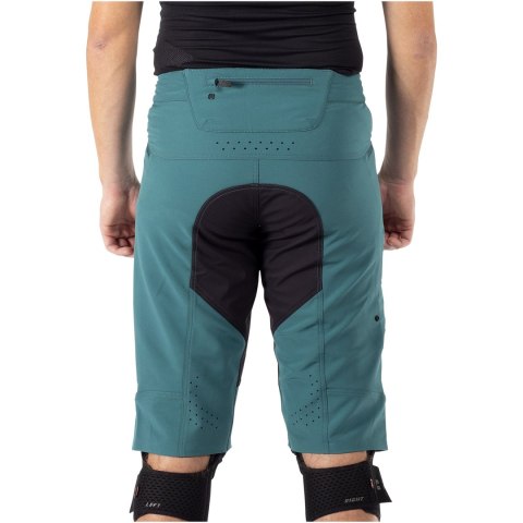Spodenki rowerowe LEATT Shorts MTB Gravity 4.0 (turkusowy, M)