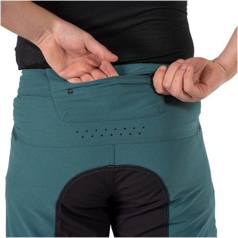 Spodenki rowerowe LEATT Shorts MTB Gravity 4.0 (turkusowy, M)