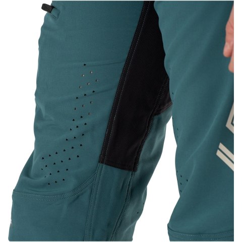 Spodenki rowerowe LEATT Shorts MTB Gravity 4.0 (turkusowy, M)