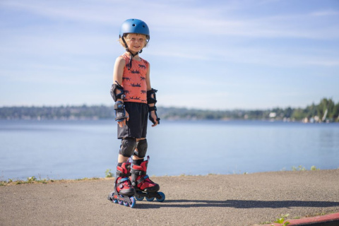 Rolki dziecięce regulowane K2 Raider Boa, rozmiar S (29-34)