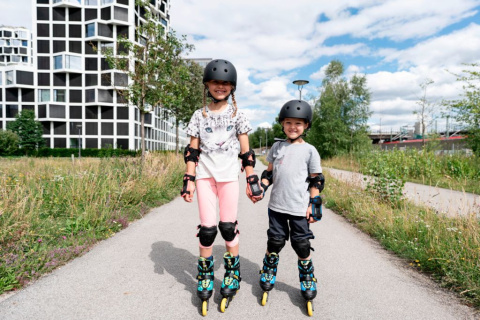 Rolki dziecięce regulowane K2 Raider Pro, rozmiar L (35-40)