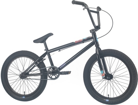 Rower BMX SIBMX ST-1 czarny, 20"